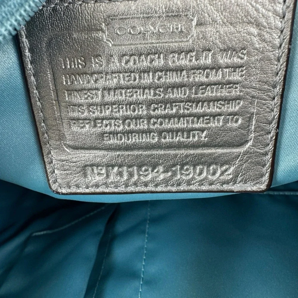 Coach poppy metallic